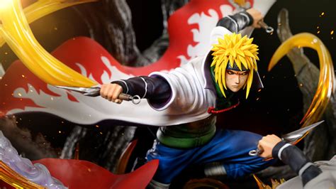 Naruto Ventus Studio Namikaze Minato Resin Statue Kaionation