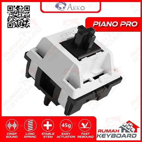 Switch Akko Cs Piano Pro Pin G Pcb Mount Linear Lubed