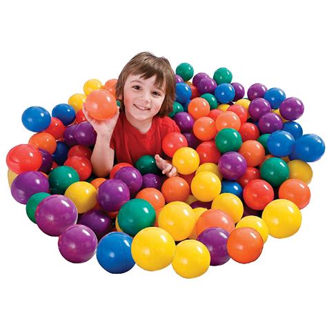 Lot De Balles Multicolores Pour Enfants Intex Maison Fut E