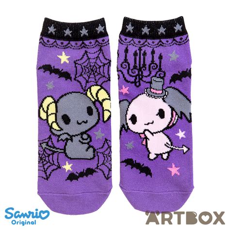 Buy Sanrio Lloromannic Purple Adult Ankle Socks At Artbox