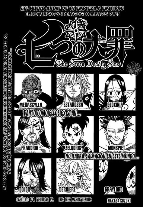 Nanatsu No Taizai Capítulo 174 Meliodas Vs Los 10 Mandamientos Mundo Mágico『divine Souls』 Amino