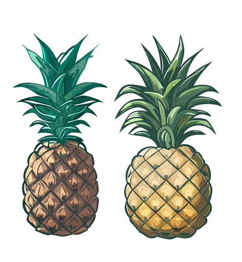 Pineapple Transparent Backgroundai Generative 25334488 Png