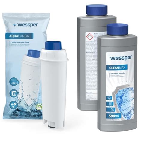 Wessper Filtre Eau Dlsc Compatible Avec Cafetiere Delonghi