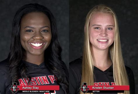 Apsu Volleyballs Ashley Slay And Kristen Stucker Earn Adidas® Ovc