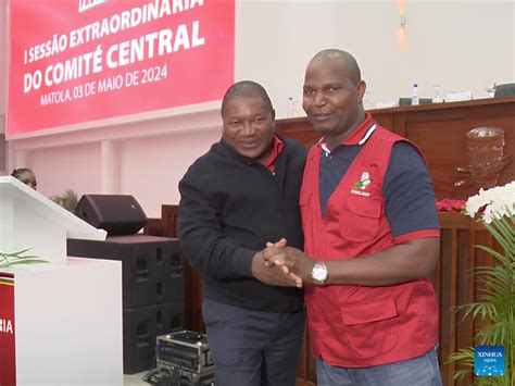 Mozambique Daniel Chapo 47 Announced As Ruling Party S Candidate In