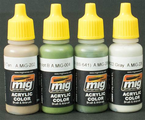 Review Mig Ammo Acrylic Paint