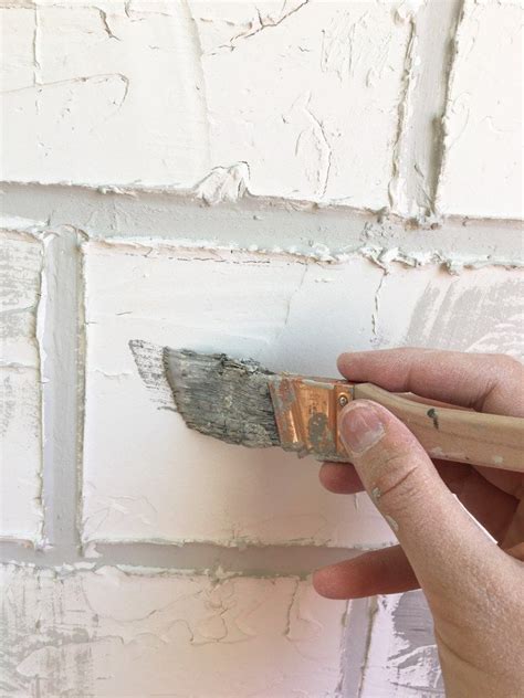 Diy Faux Brick Wall Artofit