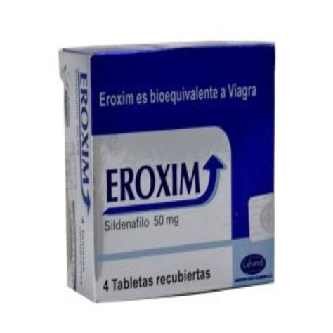 Eroxim 50 Mg 4 Tabletas Tu Droguería en Línea