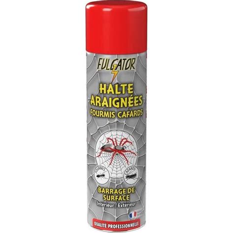 Insecticide Super Barrage Halte Araignées Action Rapide Et Puissante