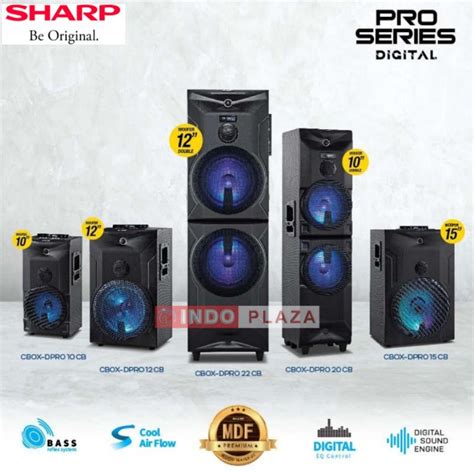 Jual Speaker Sharp Cbox Dpro Big Woofer Garansi Resmi Shopee Indonesia