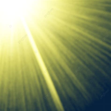 Burst Of The Sun Light Rays Golden Stars Isolated On Transparent