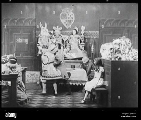 Alice In Wonderland 1915 Vintage Movie Still Stock Photo Alamy