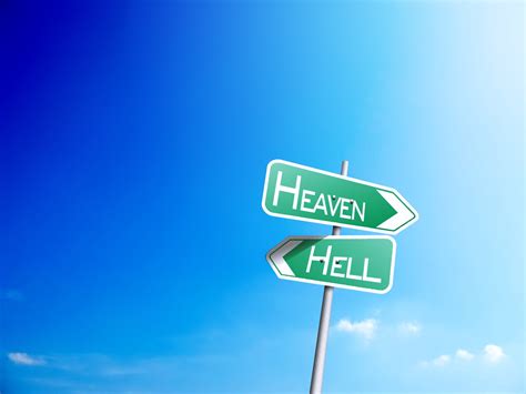 Heaven Or Hell Sign Board Wallpaper,HD Others Wallpapers,4k Wallpapers ...