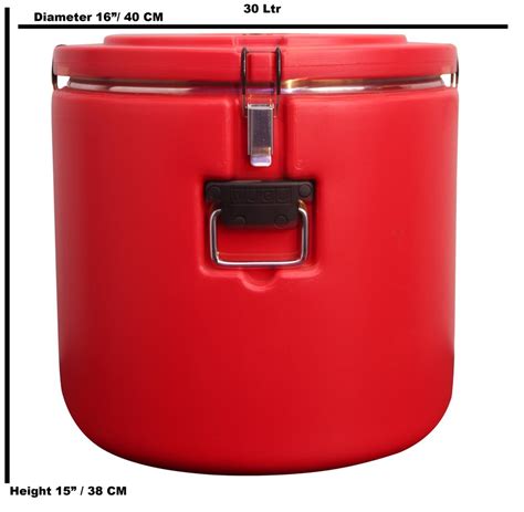 Malabar Solid Round Isothermal Container Capacity Ltr For