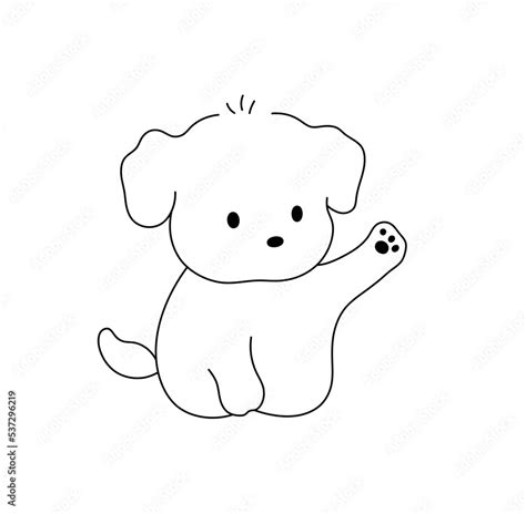 Step by step tutorial easy puppy cute dog drawing for beginners