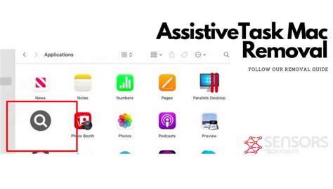 Guía de eliminación de virus AssistiveTask para Mac