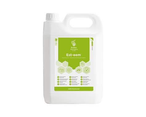 Evans Est Eem Cleaner Sanitiser 5L Case 2