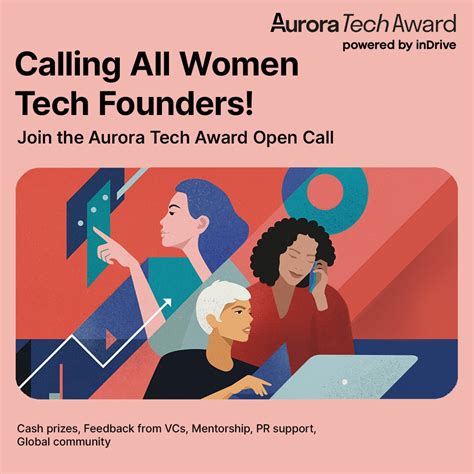 Aurora Tech Award 2024 A 30000 Prize For Women Founders