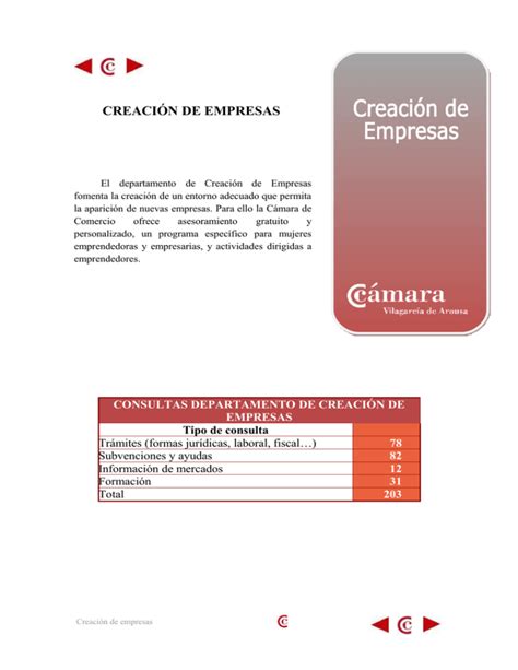 Creaci N De Empresas