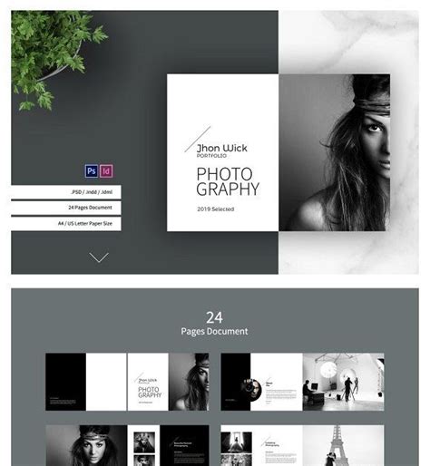 Art Portfolio Template Pdf - Download Free Mock-up