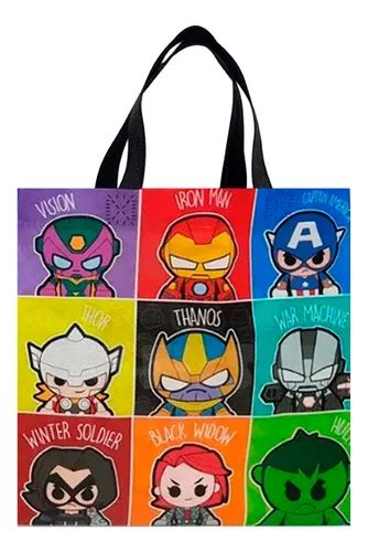 Bolsas Dulceros Fiesta Avengers Meses Sin Intereses