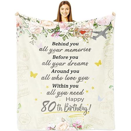 Amazon Xalazy Th Birthday Gifts For Women Men Blanket X