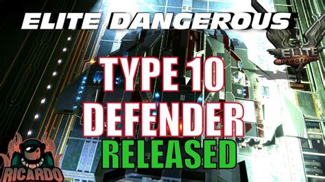 Elite Dangerous Type 10 Defender New Ship Released Dangerous