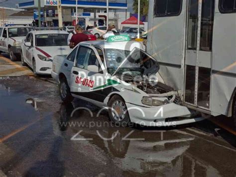 Accidente Vehicular Deja Una Persona Lesionada Y Da Os Materiales