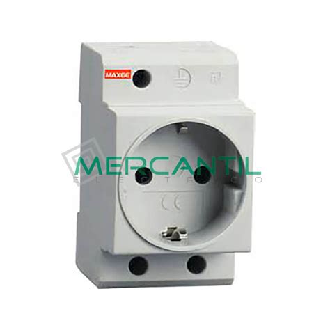 Toma de Corriente Modular Schuko 16A 250V Retelec Mercantil Eléctrico