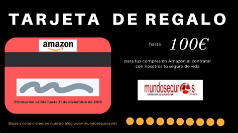 Tarjeta De Regalo Amazon Mundo Seguros