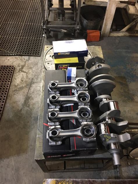 Ford Falcon 170 Engine Rebuild Drag Race Motorcycle Crankshaft Cylinder Boring And Honing And