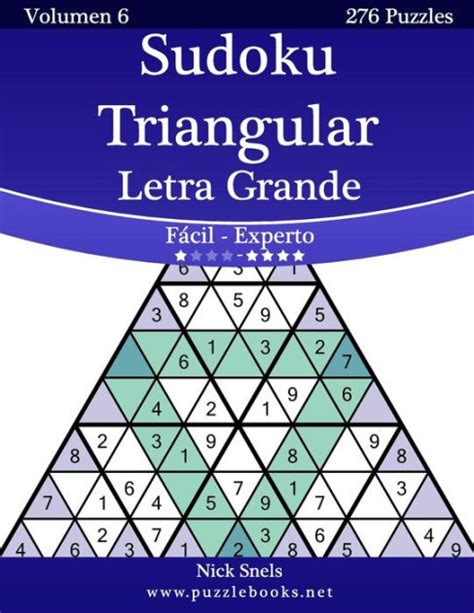 Sudoku Triangular Impresiones Con Letra Grande De F Cil A Experto