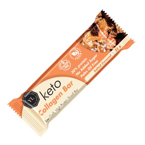 Youthful Living Keto Collagen Bar Macadamia G