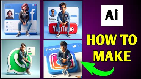 How To Create 3d Ai Social Media Boy Image 3d Ai Name Editing Viral Video Youtube