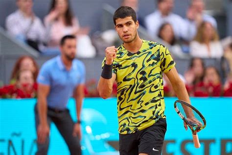 Ranking Atp Alcaraz Gana En Madrid Y Queda A 5 Puntos De Djokovic Y El N°1