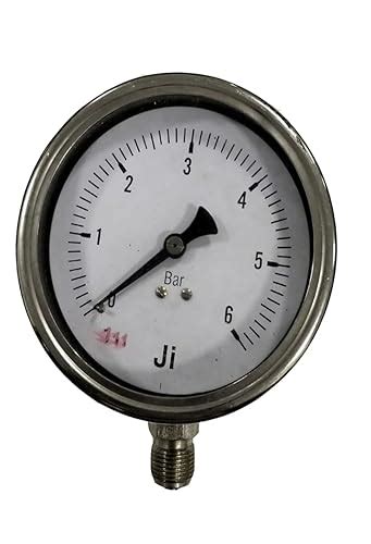 Economical Pressure Gauge Dial Size 4 100 Mm Stainless Steel 304