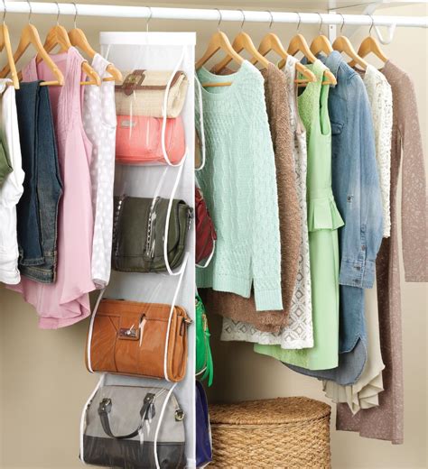 Closet Handbag Organizer Types — Randolph Indoor And Outdoor Design Two