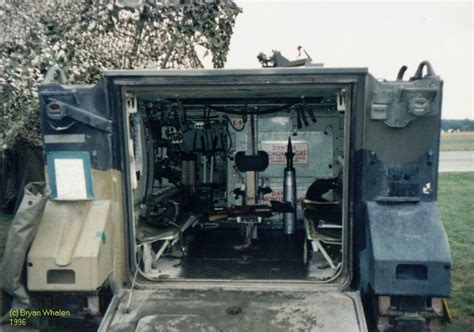 An M113 APC of the 1-101 CAV at a recruiting display in 1996. Note the 105mm APDS "Sabot" round ...