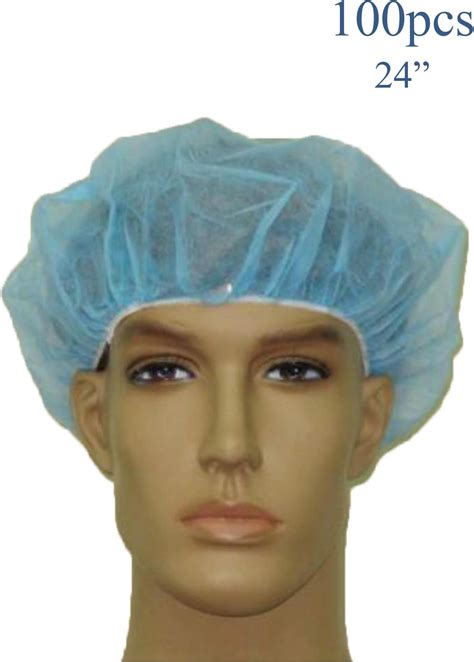 Amazon Pcs Disposable Bouffant Hair Net Caps Spun