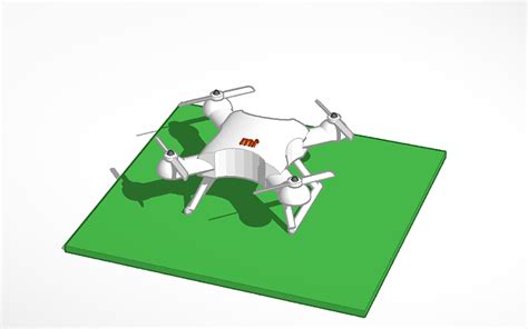 3D design drone - Tinkercad