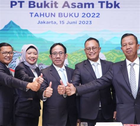 Ptba Tebar Dividen Rp Triliun Persen Dari Laba Bersih