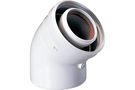 Коаксиальный отвод Baxi 45, диаметр 60/100 мм KHG71410231 - выгодная ...