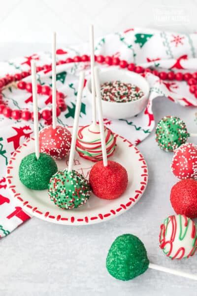 Christmas Cake Pops