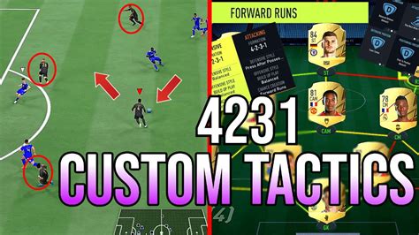 The Best Custom Tactics Fifa Ultimate Team Youtube