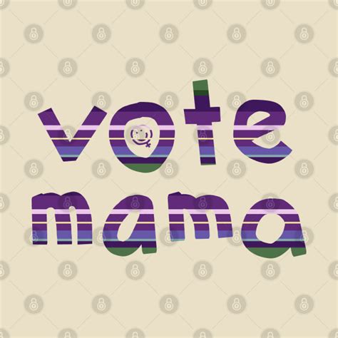 Lavender Stripes Vote Mama - Kamala Harris - T-Shirt | TeePublic