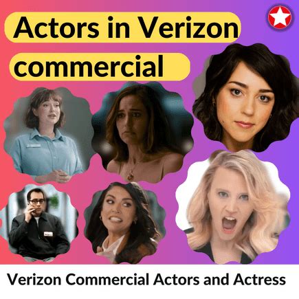 Actors in Verizon commercial (Male and Female) - [Updated]