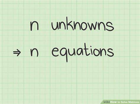 How To Solve Matrices With Pictures Wikihow