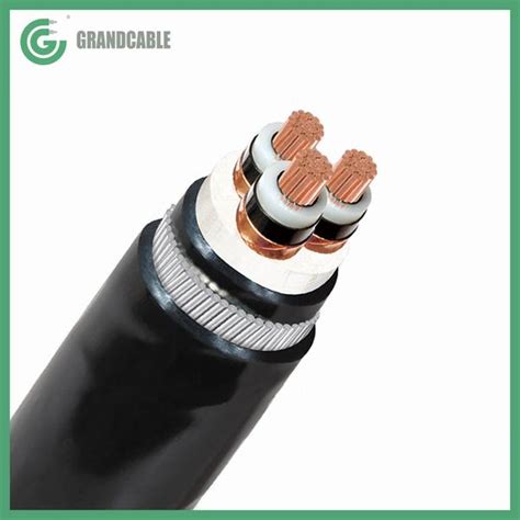 XLPE SWA PVC CU Armoured MV Power Cable 11kV 3C 70mm2 IEC 60502 2