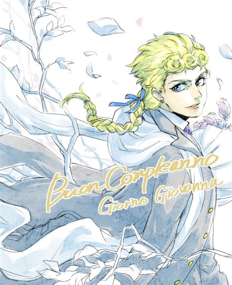 Miyasemao Giorno Giovanna Jojo No Kimyou Na Bouken Vento Aureo Boy Blonde Hair Blue Eyes