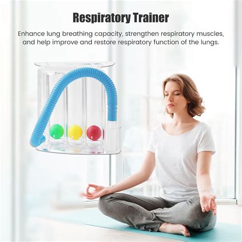 Rehabilitation Breathing Trainer Vital Capacity Exercise Sport Tools